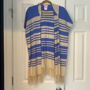 Lilly Pulitzer hooded cardigan sweater